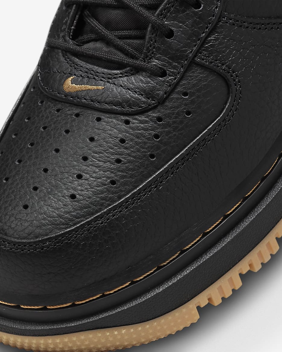 Black mens nike air force 1 best sale